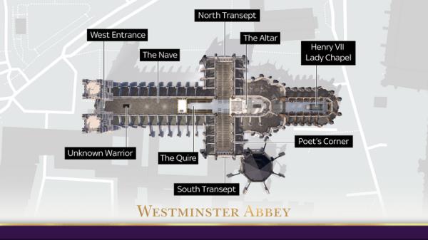 Westminster Abbey floor plan