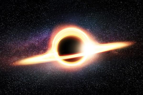 在另一个星系发现了一个独特的黑洞，它喷射出炽热的喷流